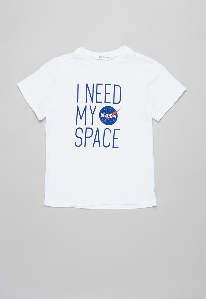Superbalist - Nasa boys tee - white