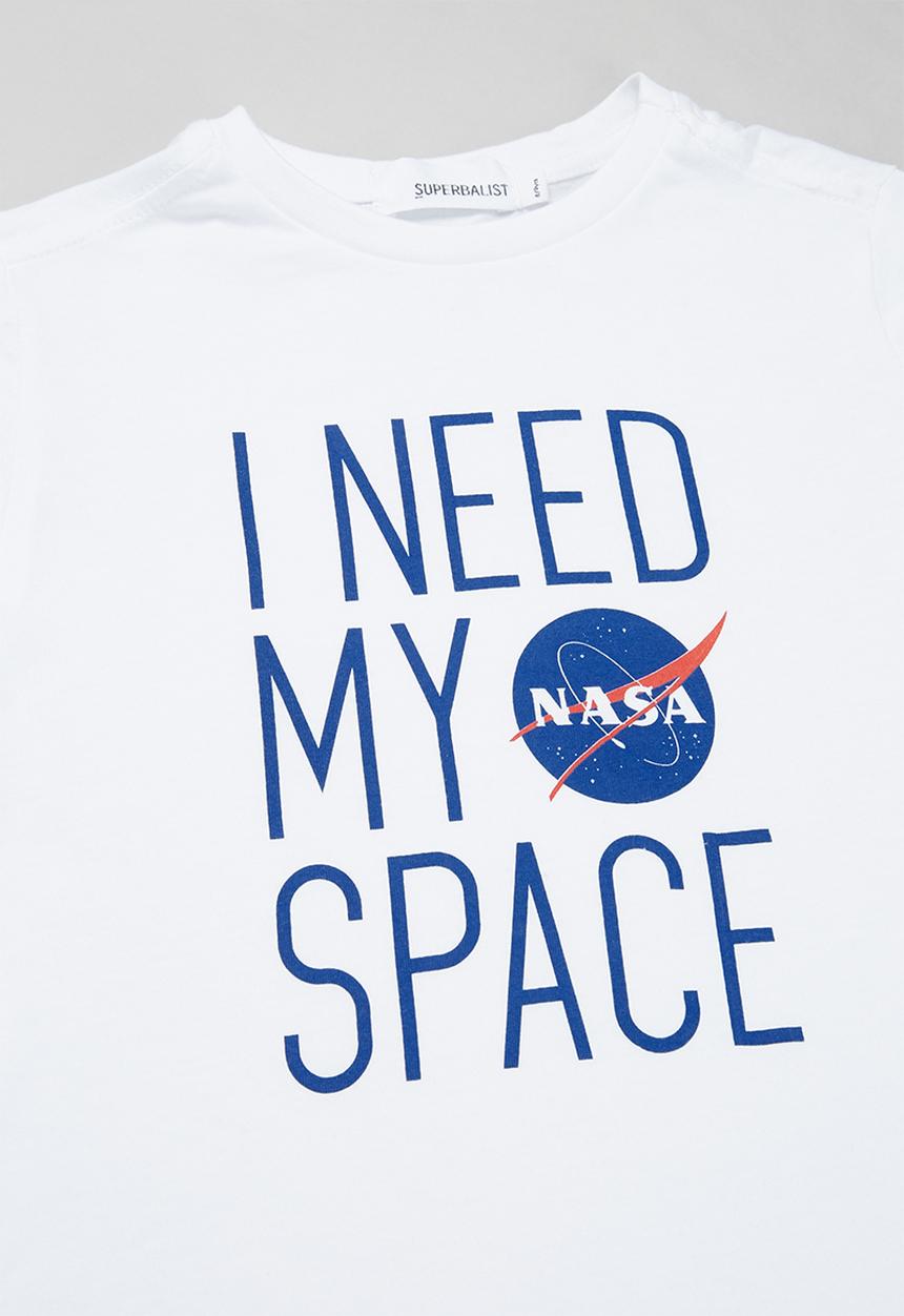 Superbalist - Nasa boys tee - white