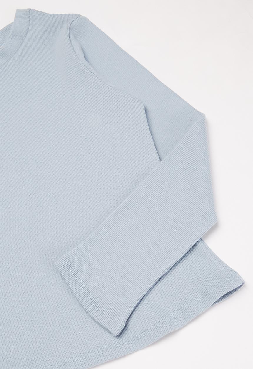 Superbalist - Girls 2 pack lycra rib tops - light blue & lilac