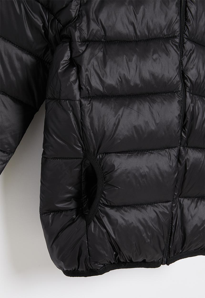 Rebel Republic - Tween boys hooded bomber jacket - black