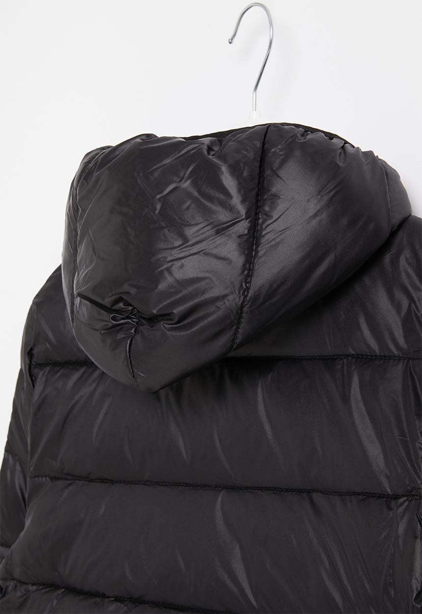 Rebel Republic - Tween boys hooded bomber jacket - black