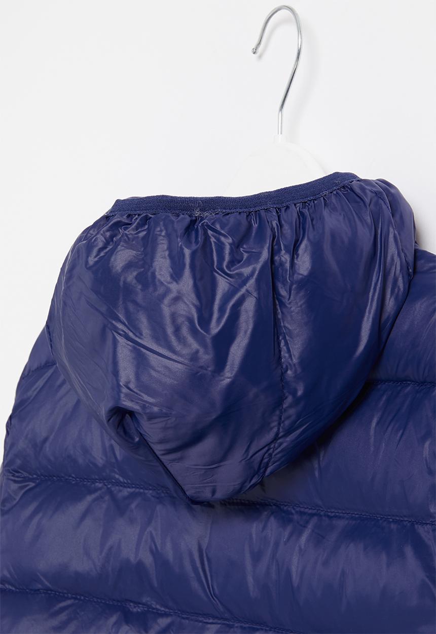 Rebel Republic - Tween boys hooded bomber jacket - navy