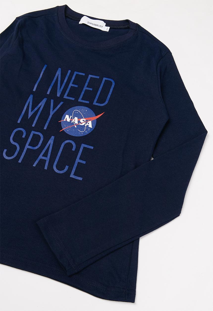 Superbalist - Nasa boys top & pants pj - navy