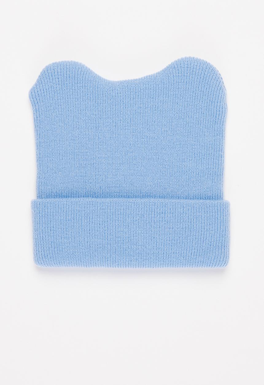Pop Candy - Boys 2 pack character beanies - blue & grey 