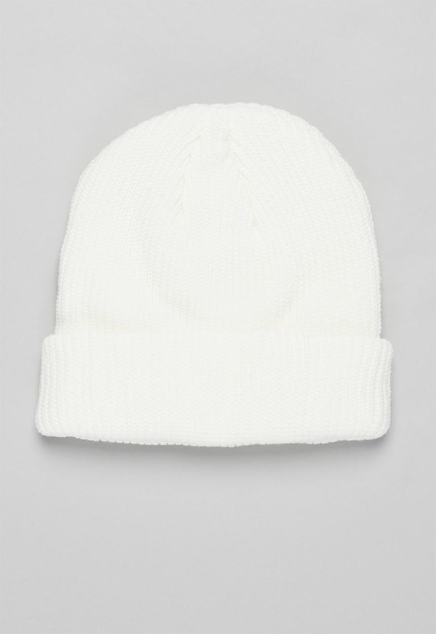 Superbalist - Turn up beanie - cream 