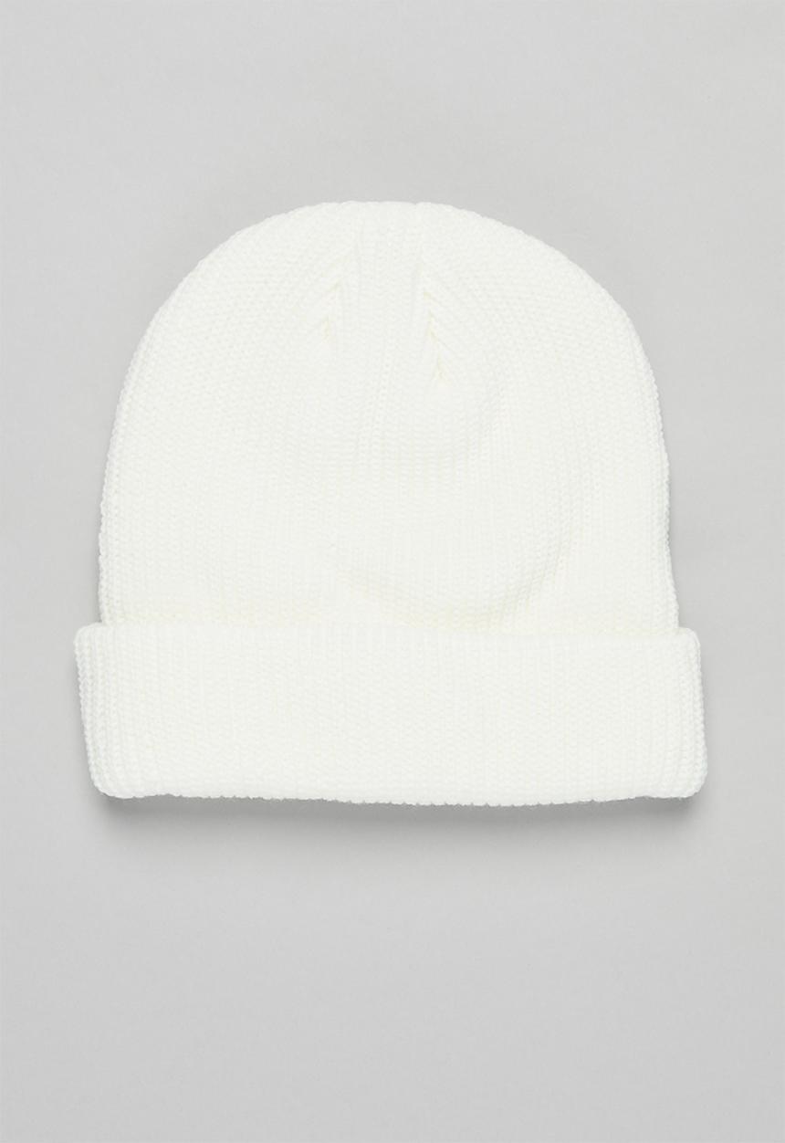 Superbalist - Turn up beanie - cream 