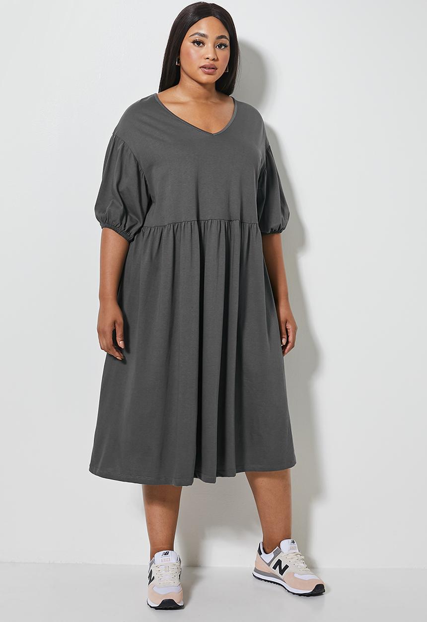 Superbalist - Babydoll dress - charcoal