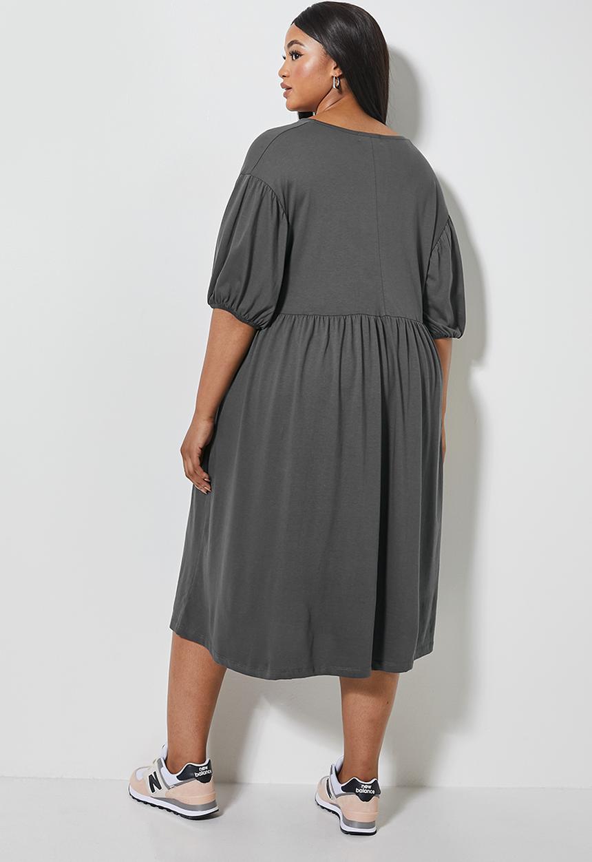 Superbalist - Babydoll dress - charcoal