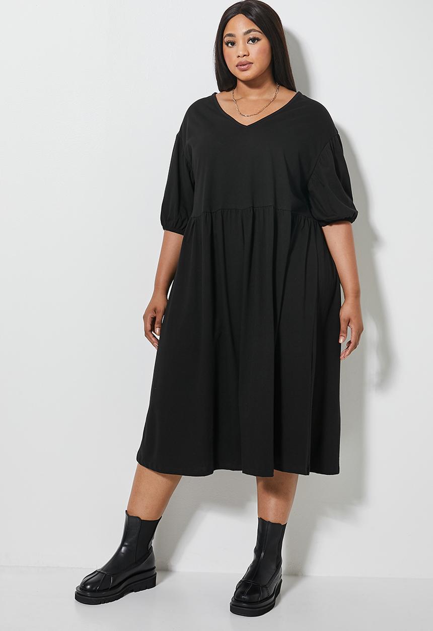 Superbalist - Babydoll dress - black
