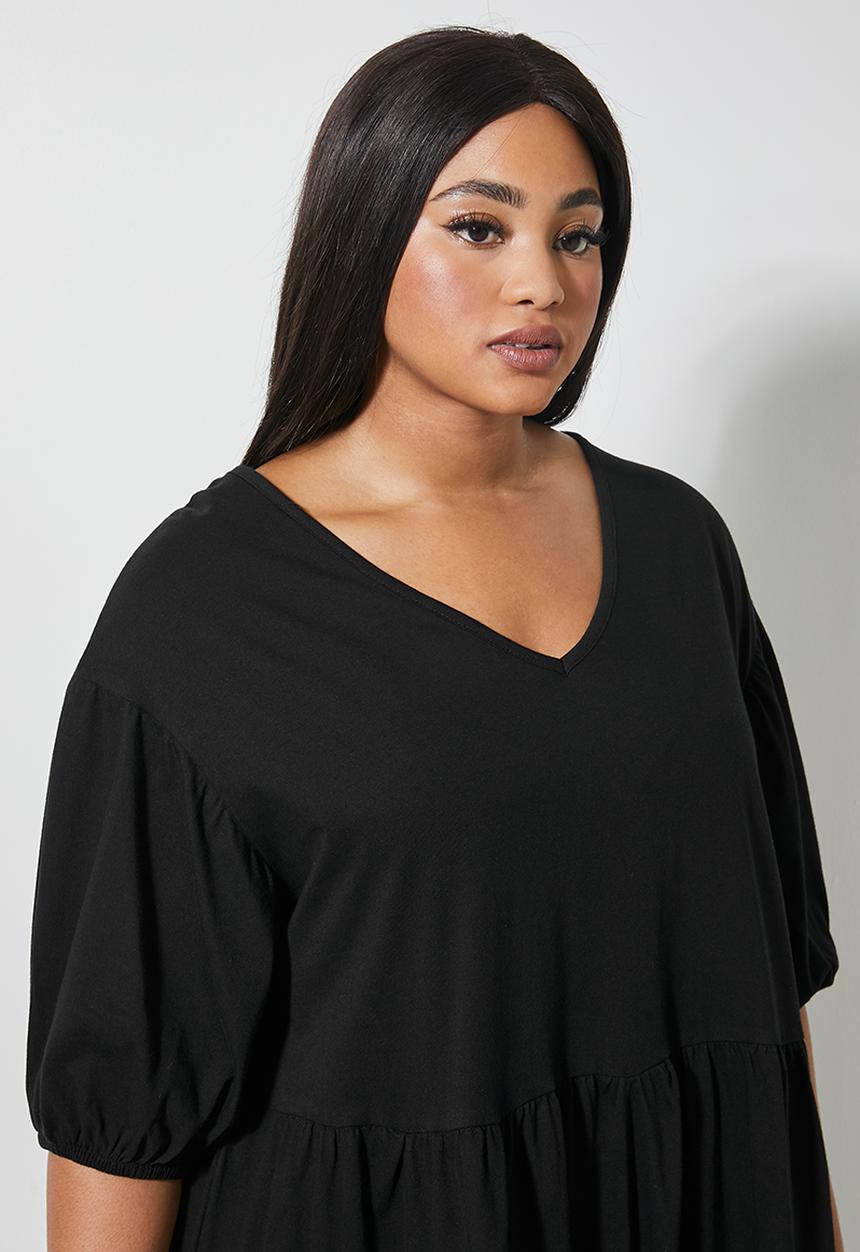 Superbalist - Babydoll dress - black