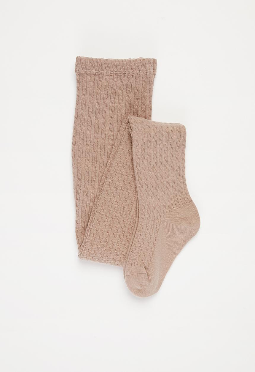 Pop Candy - Girls tights - tan
