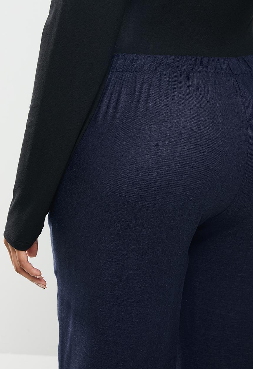 AMANDA LAIRD CHERRY - Plus caledon pants - navy