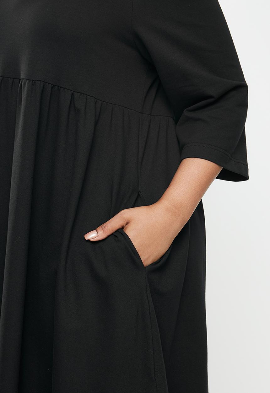 AMANDA LAIRD CHERRY - Plus marico dress - black