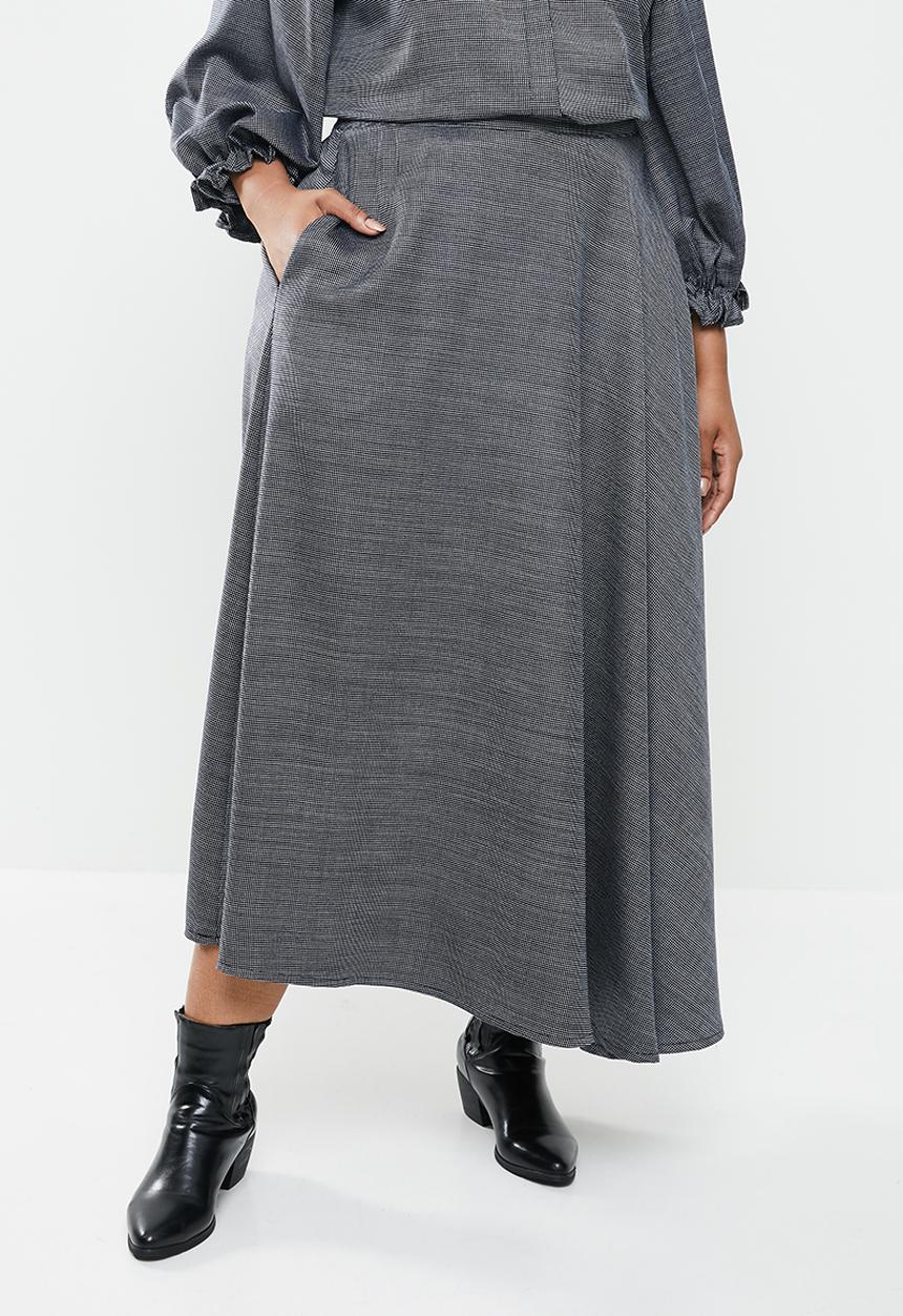 AMANDA LAIRD CHERRY - Plus illovo skirt - navy