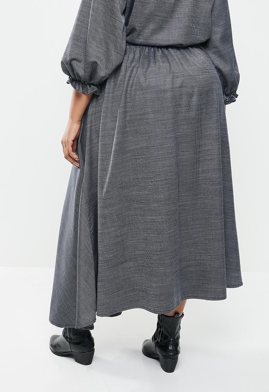 AMANDA LAIRD CHERRY - Plus illovo skirt - navy