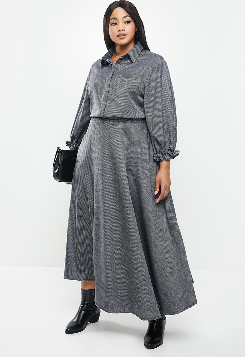 AMANDA LAIRD CHERRY - Plus illovo skirt - navy