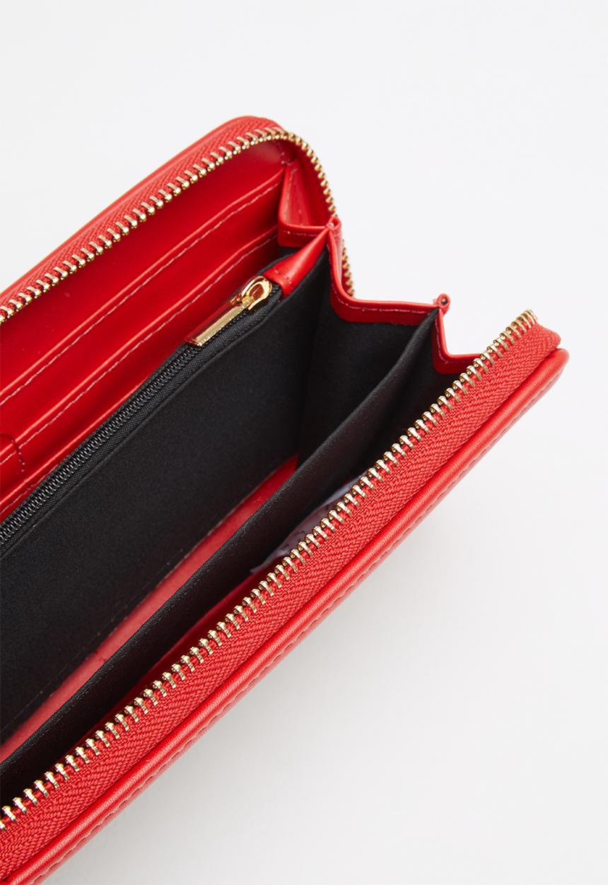 SISSY BOY - Be-bright zip purse - red