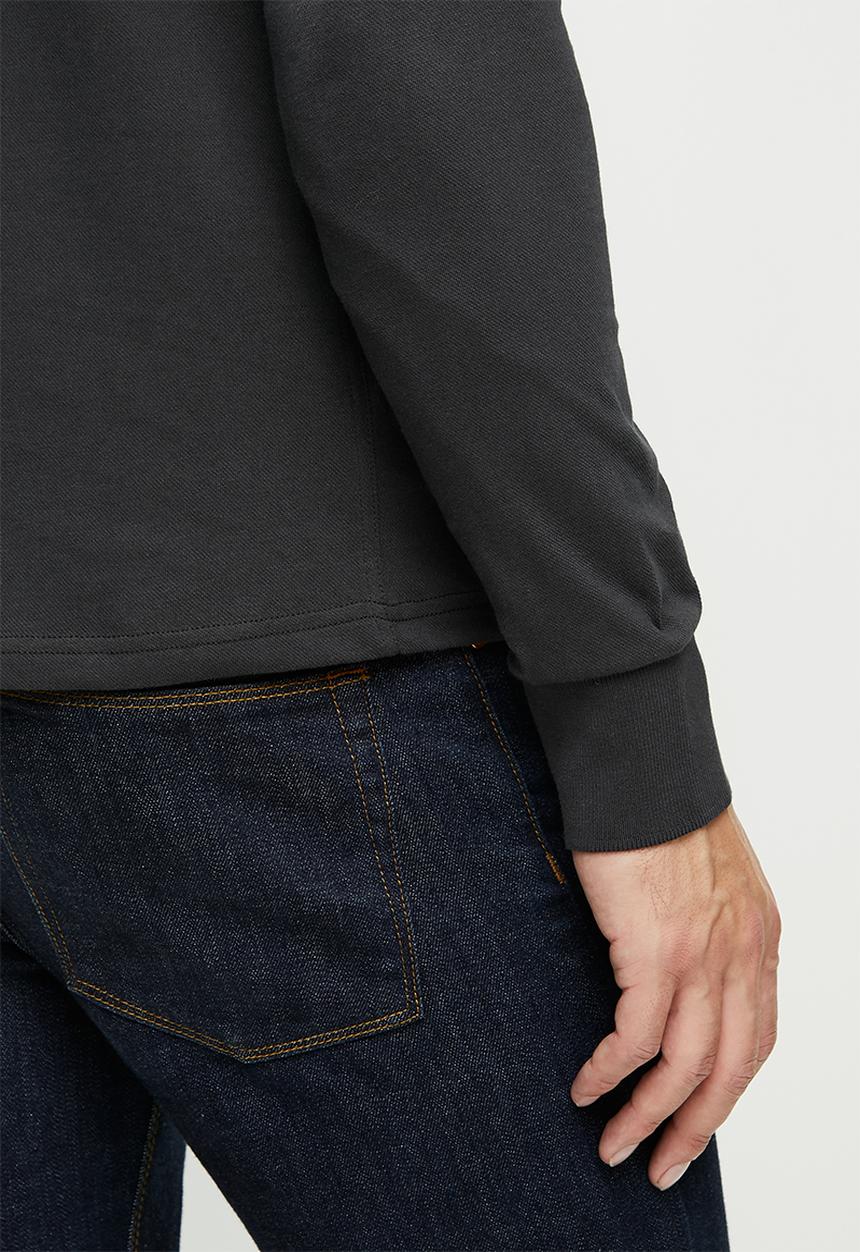 Replay - Replay long sleeve golfer - black
