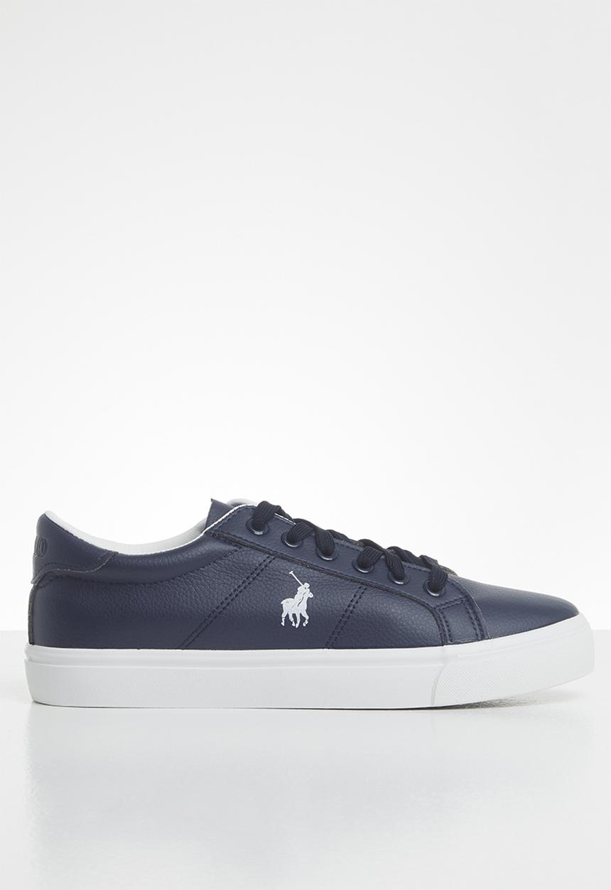 POLO - Chloe leather sneaker - navy