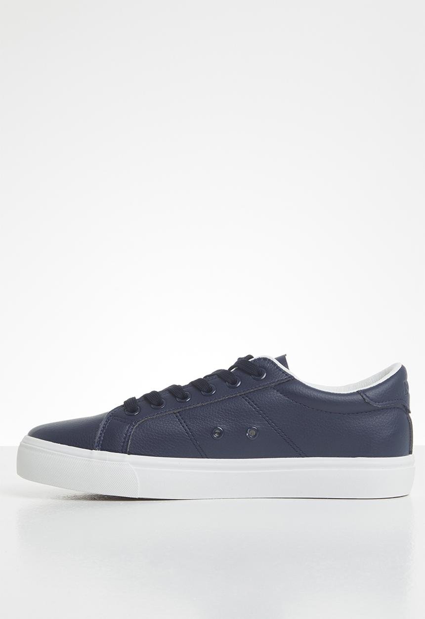 POLO - Chloe leather sneaker - navy