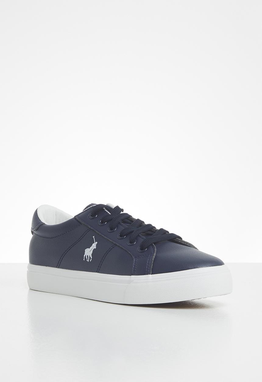 POLO - Chloe leather sneaker - navy