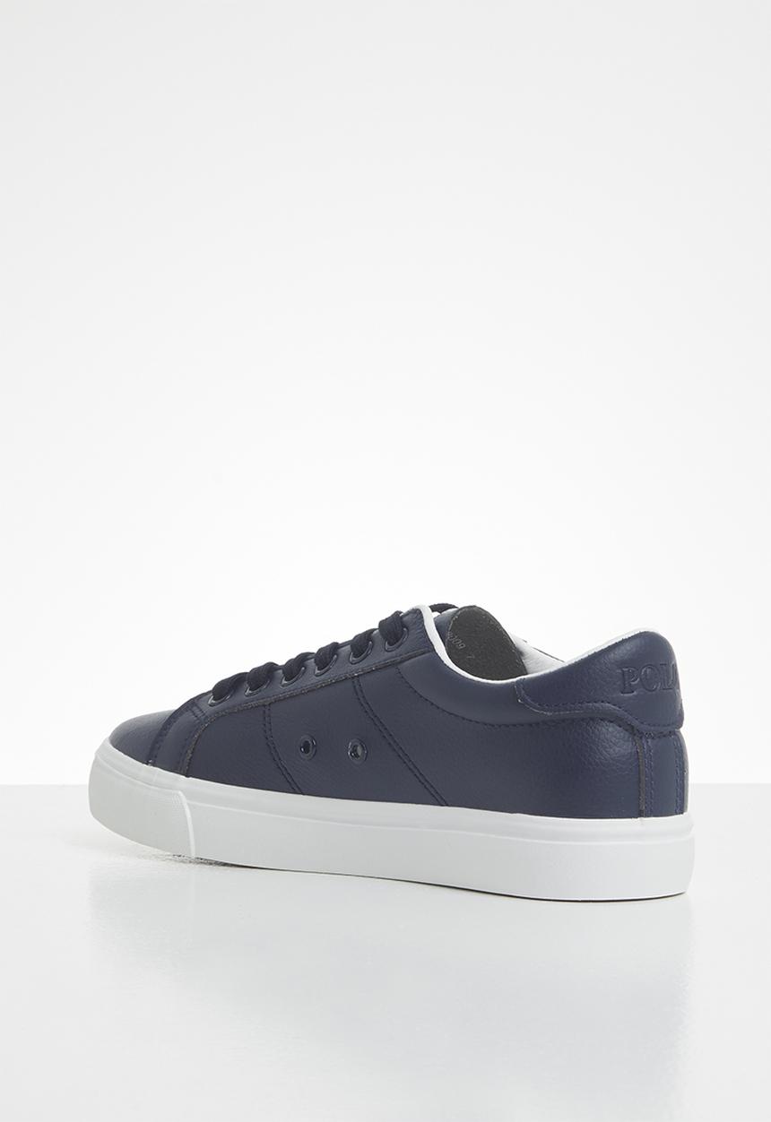 POLO - Chloe leather sneaker - navy
