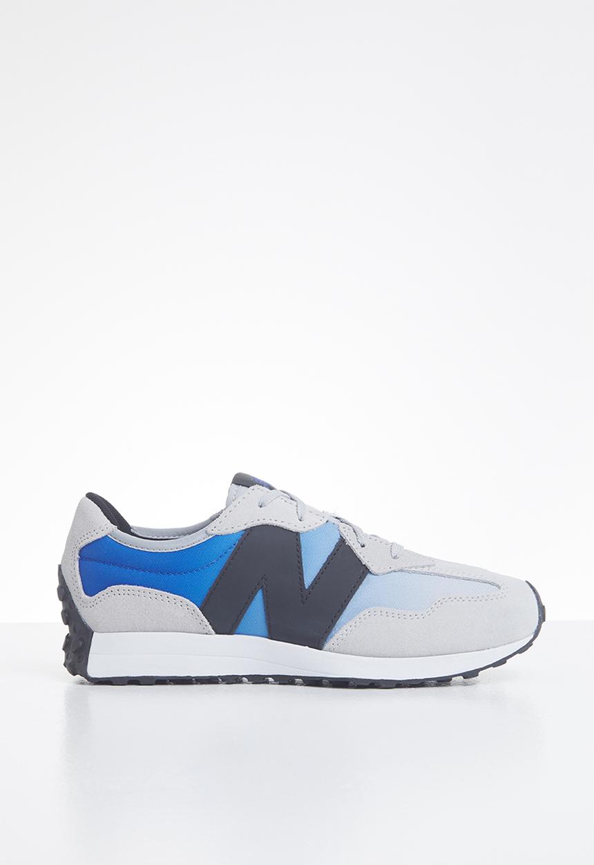 New Balance  - Kids 327 - grey & blue 