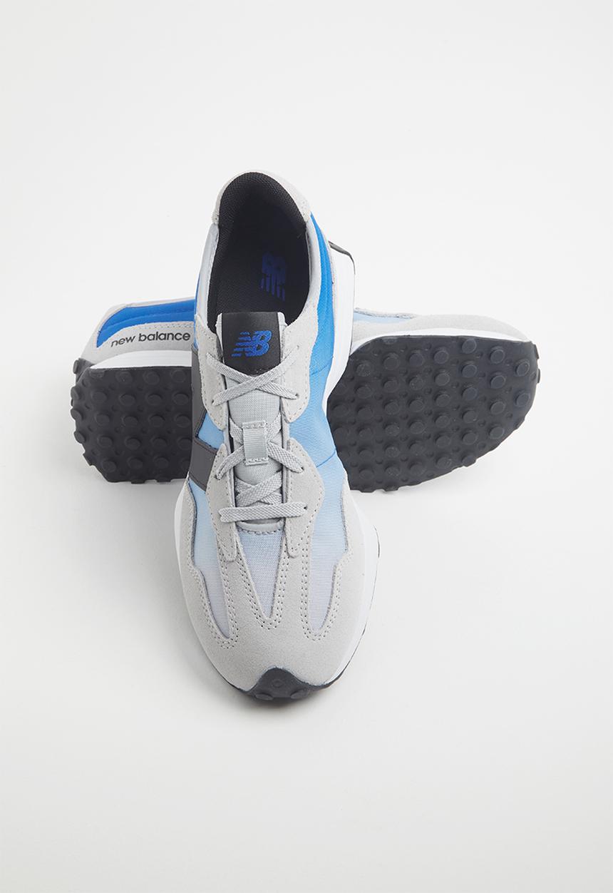 New Balance  - Kids 327 - grey & blue 