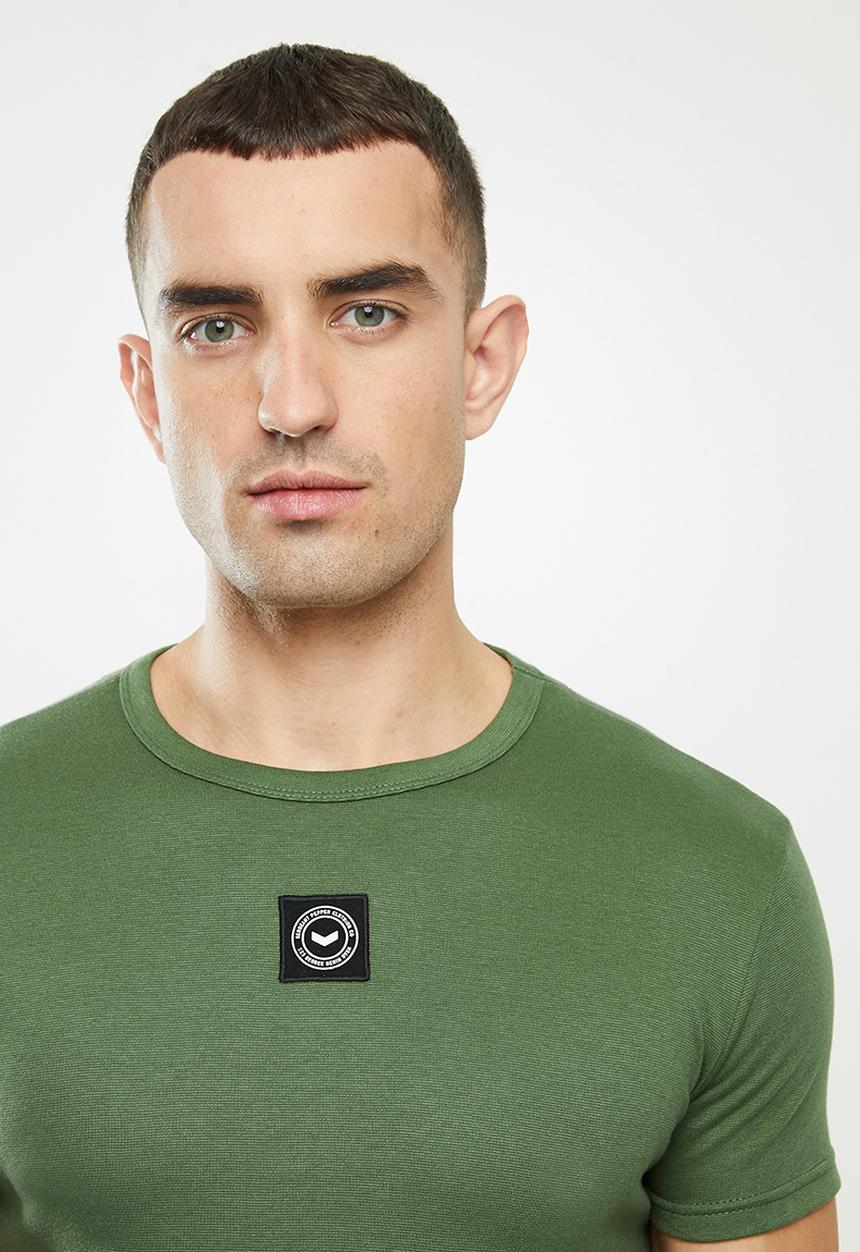 S.P.C.C - Dynamo straight hem tee - khaki