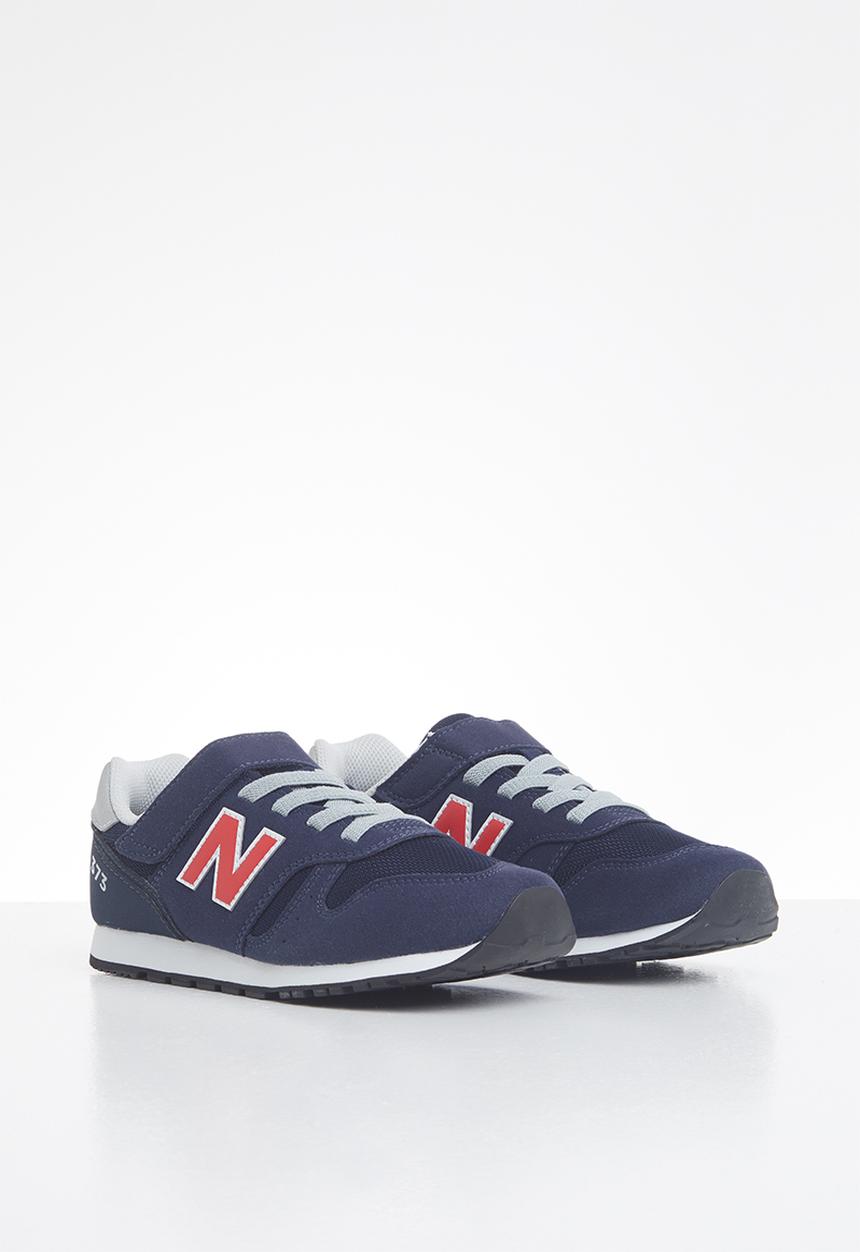 New Balance  - Kids 373 - navy & red