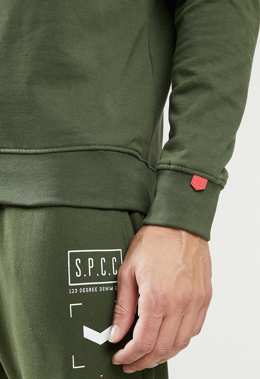 S.P.C.C - Clemens crew neck sweat - khaki