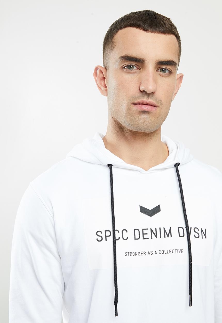 S.P.C.C - Matteo pullover hoodie - white