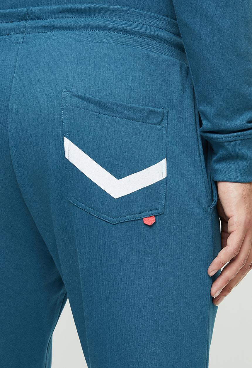 S.P.C.C - Charter elasticated track pants - teal