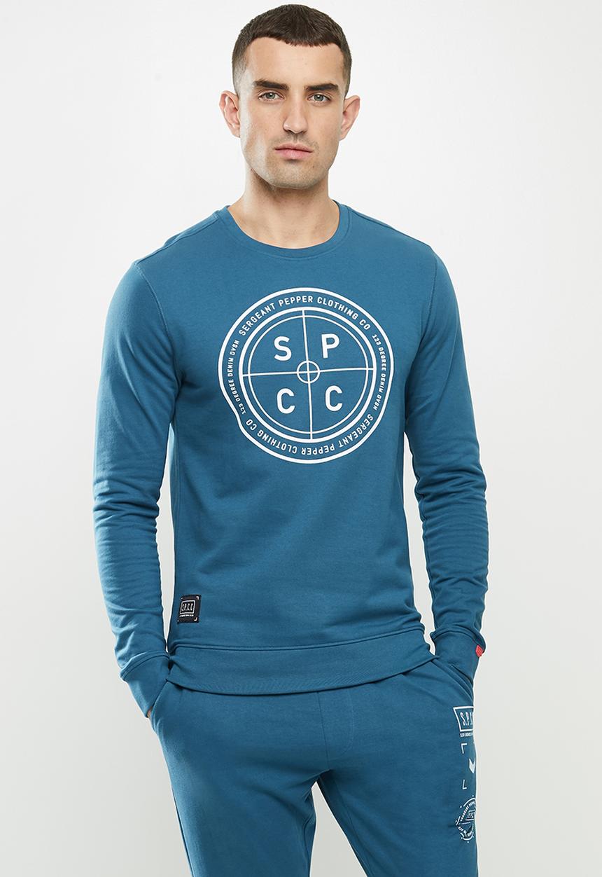 S.P.C.C - Vance crew neck sweat - teal