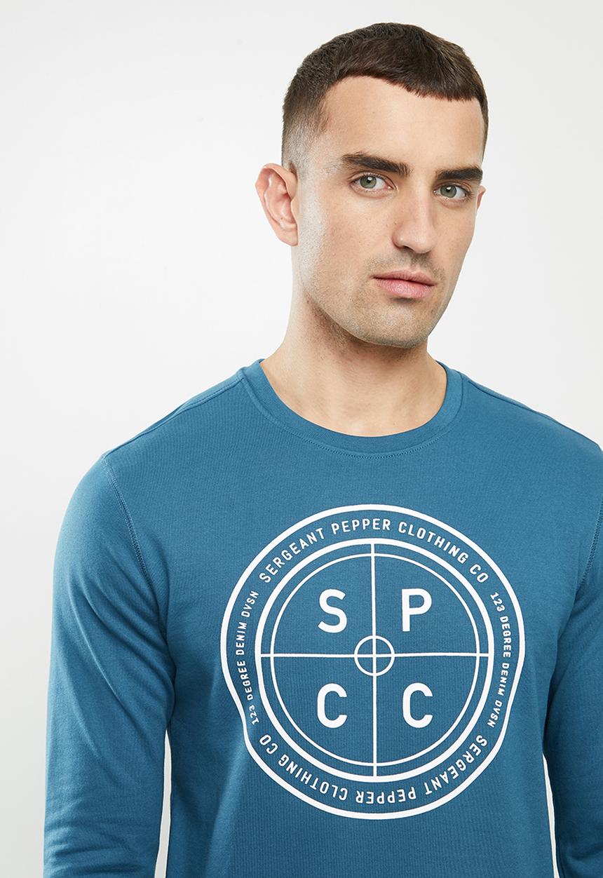 S.P.C.C - Vance crew neck sweat - teal