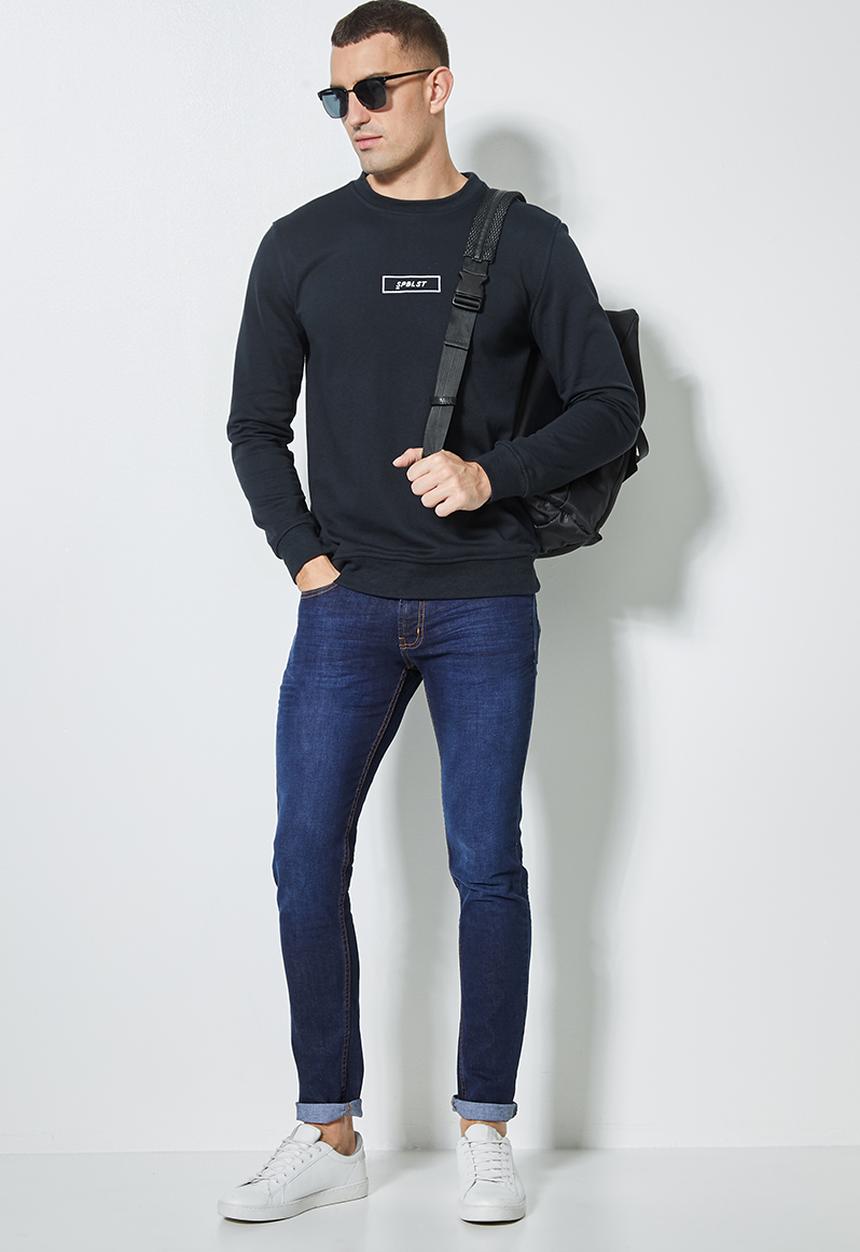 Superbalist - Seattle skinny jeans - dark blue