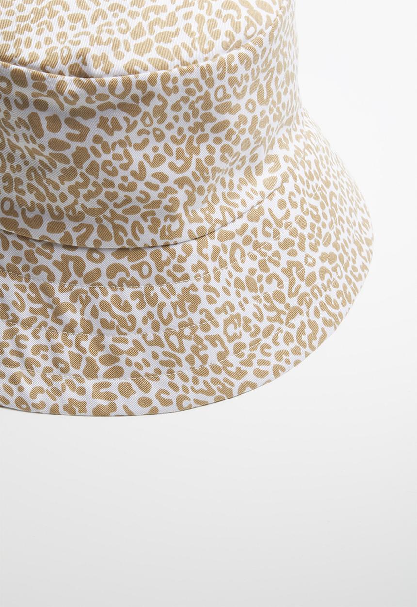 Freya Hats  - Nara bucket hat - white & gold