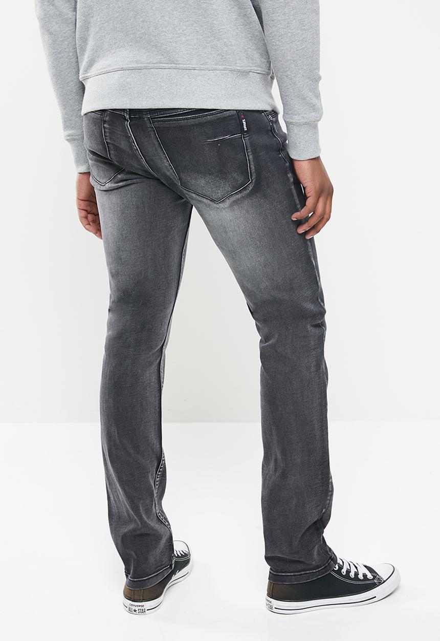 SOVIET - Sterling slim leg fashion denim - charcoal
