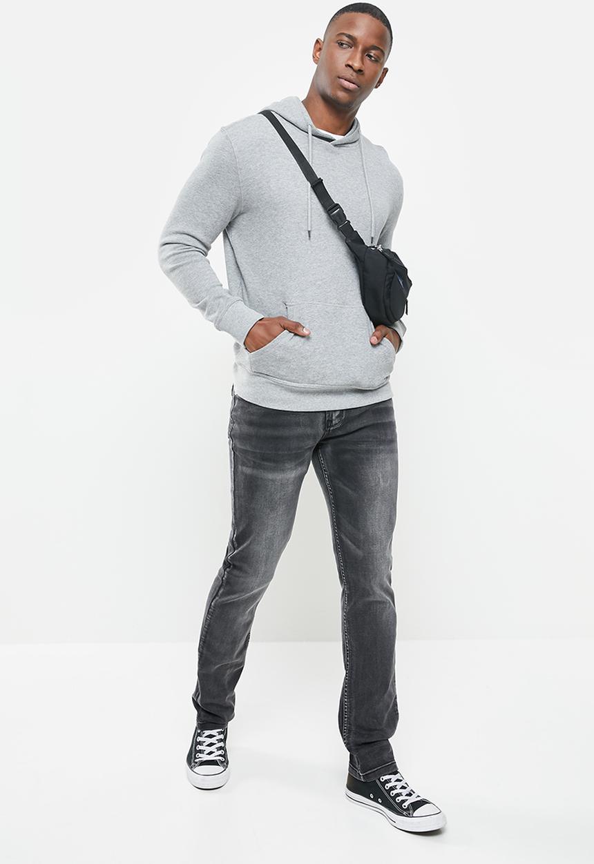 SOVIET - Sterling slim leg fashion denim - charcoal