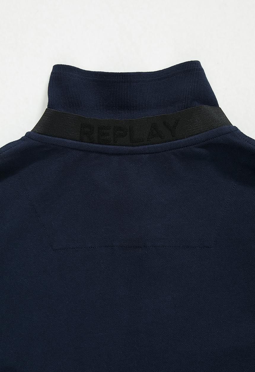 Replay - Replay long sleeve golfer - navy