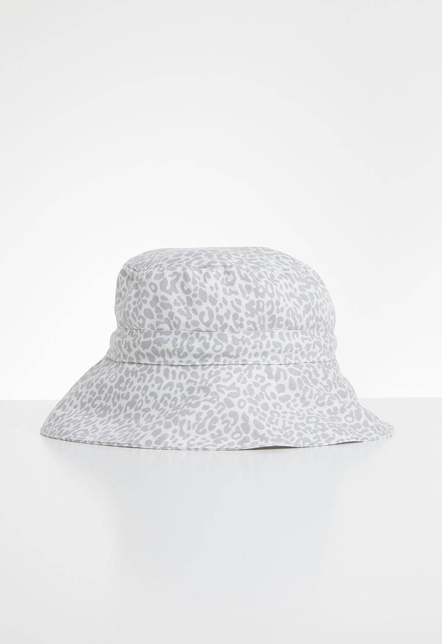 Freya Hats  - Kids bucket hat - grey & white