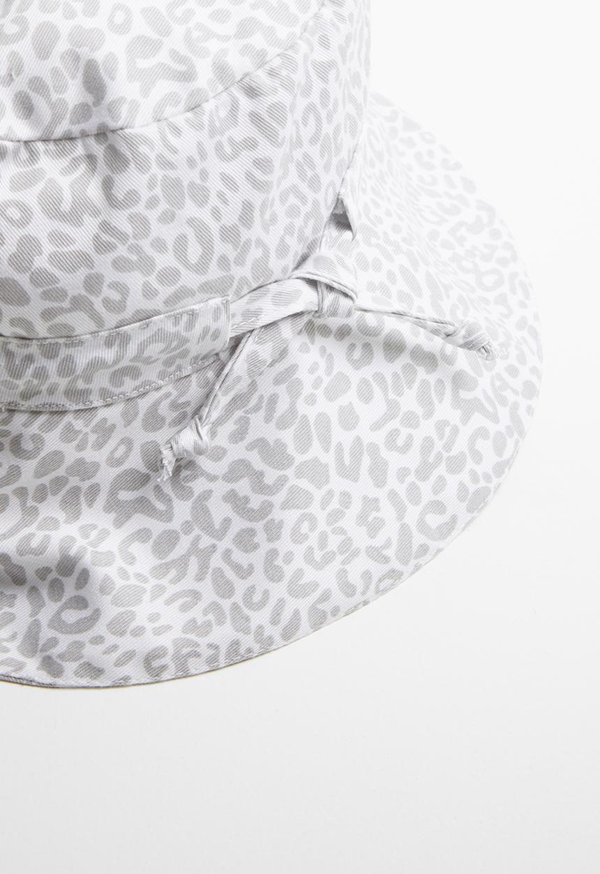 Freya Hats  - Kids bucket hat - grey & white