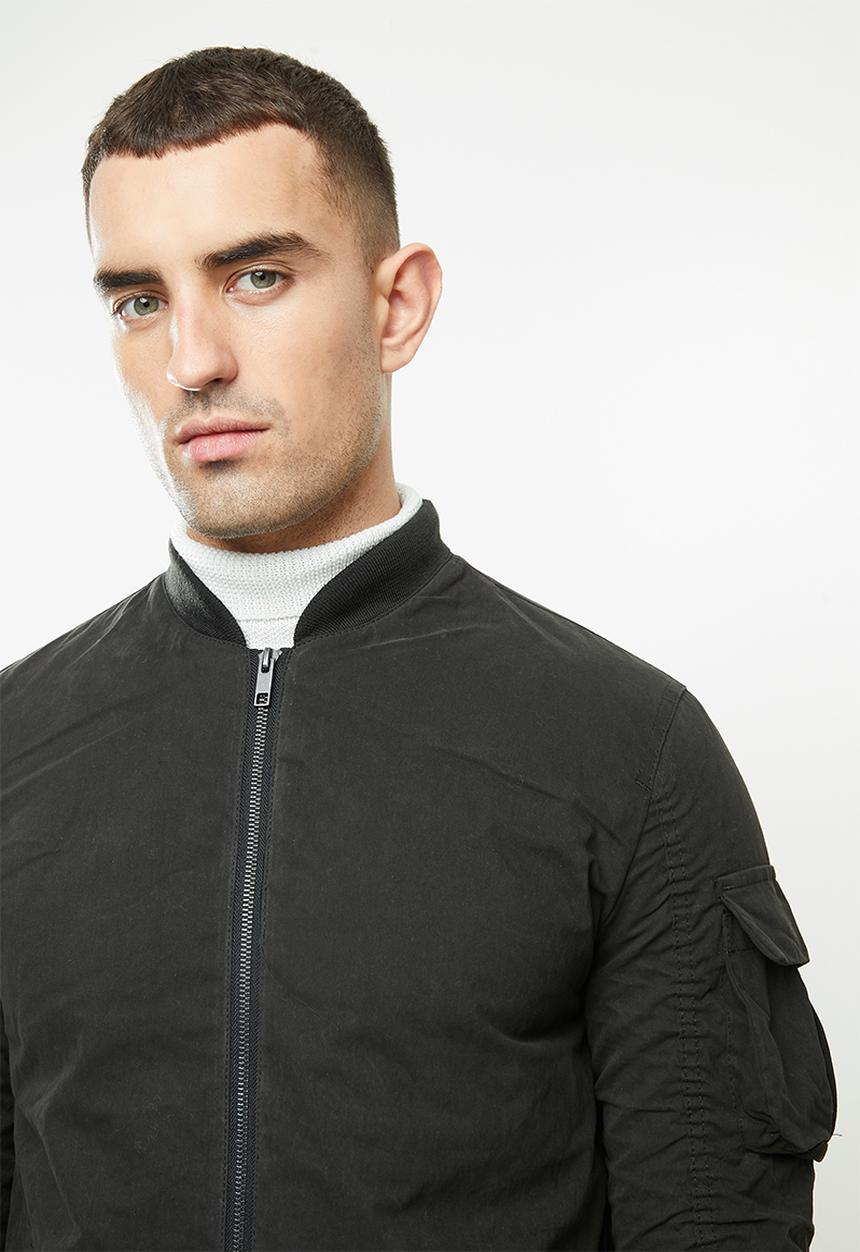 Brave Soul - Mark jacket - black