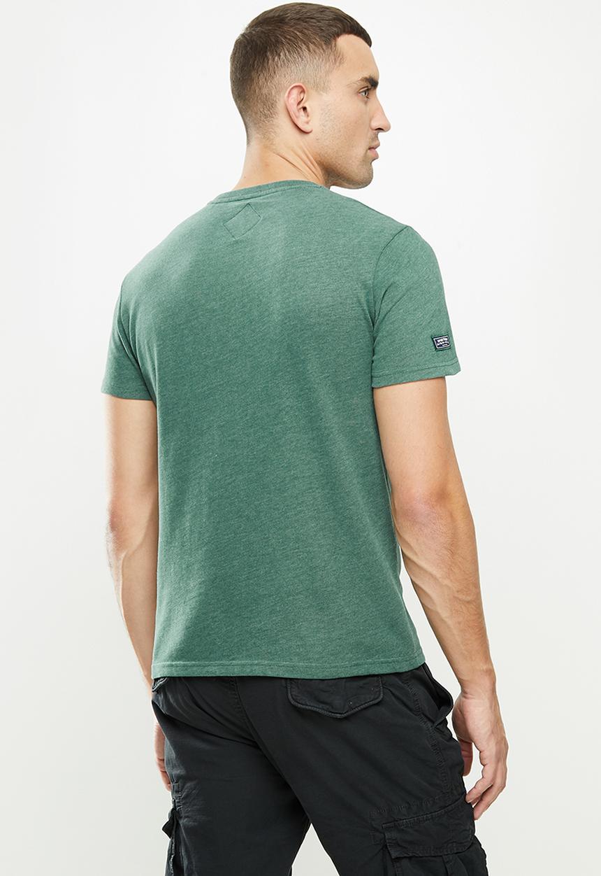 Superdry. - One colour tee - green