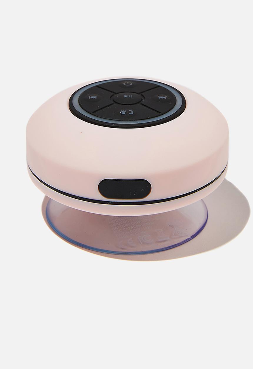 Typo - Led shower speaker - pale pink 2.0