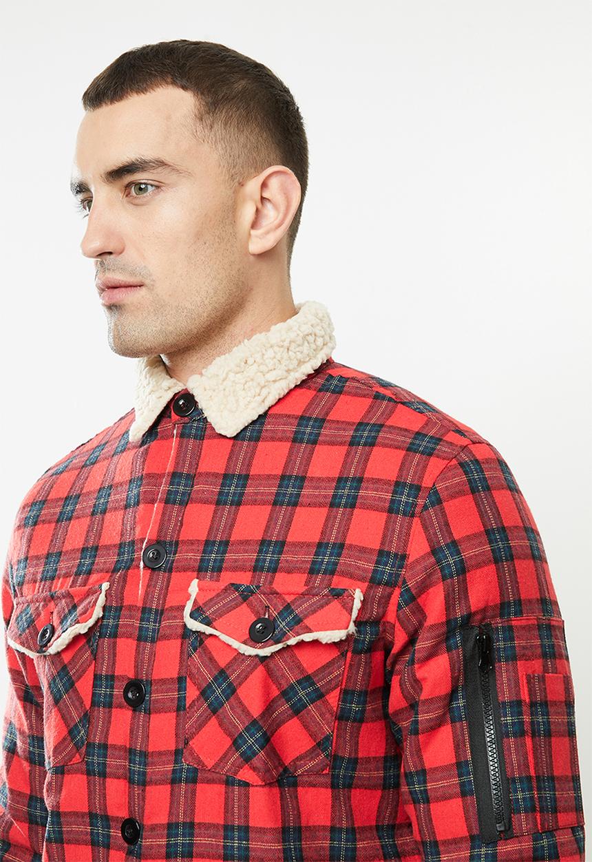Brave Soul - Dion shirt - red