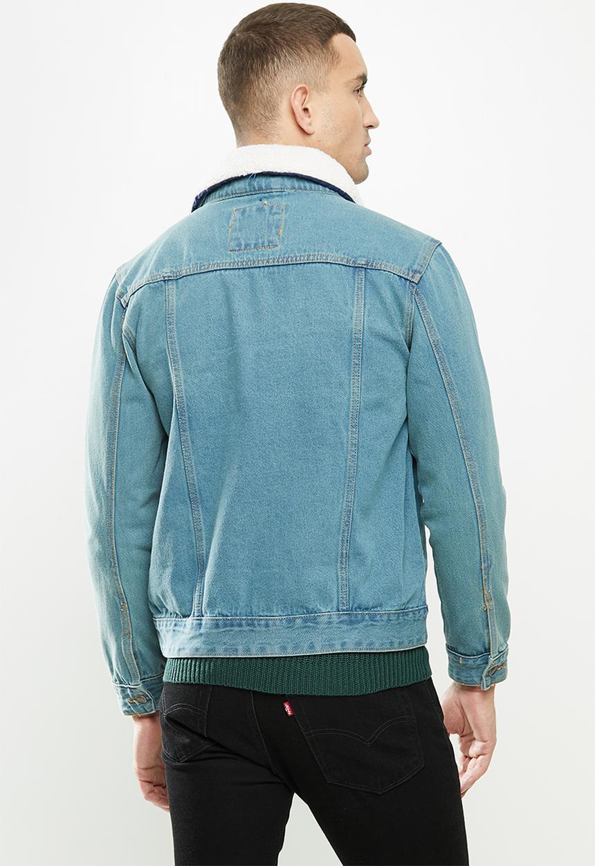 Brave Soul - Larson jacket - light blue