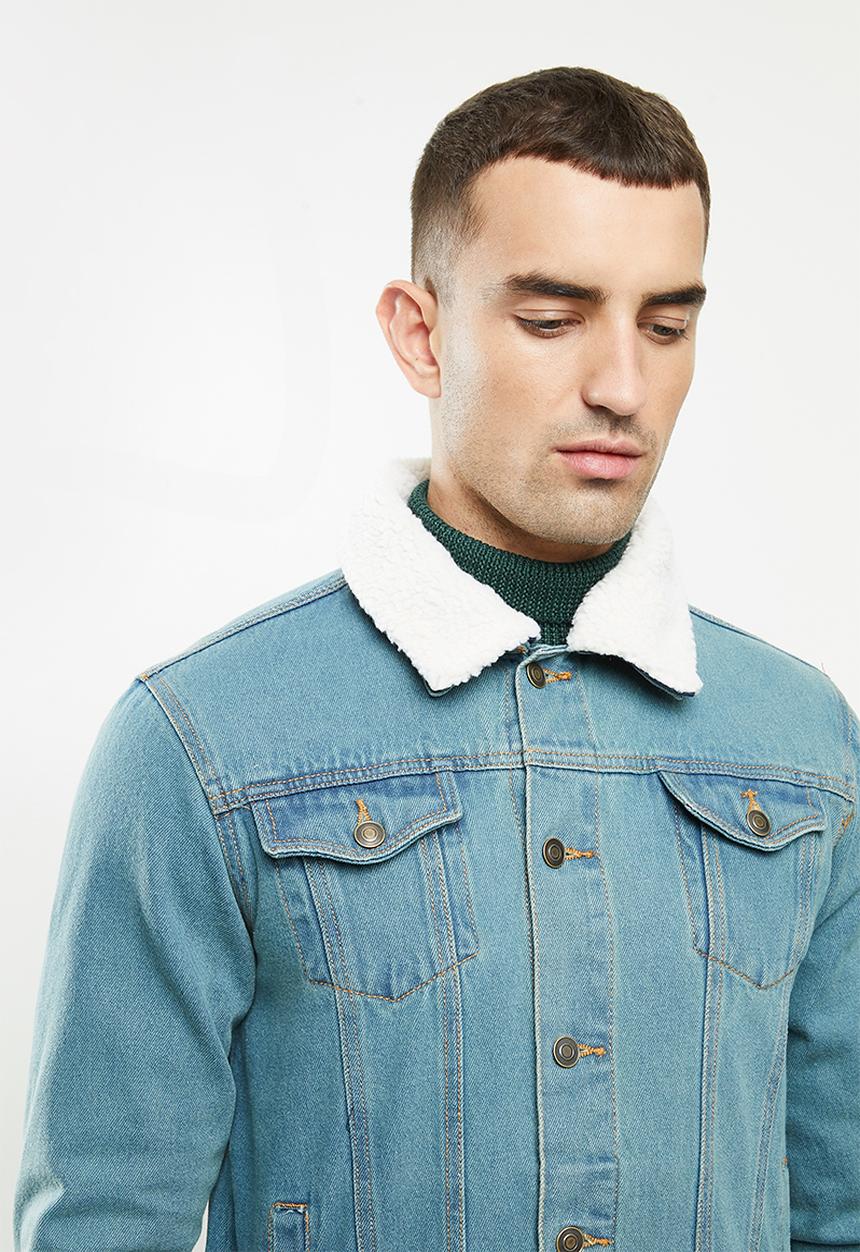 Brave Soul - Larson jacket - light blue