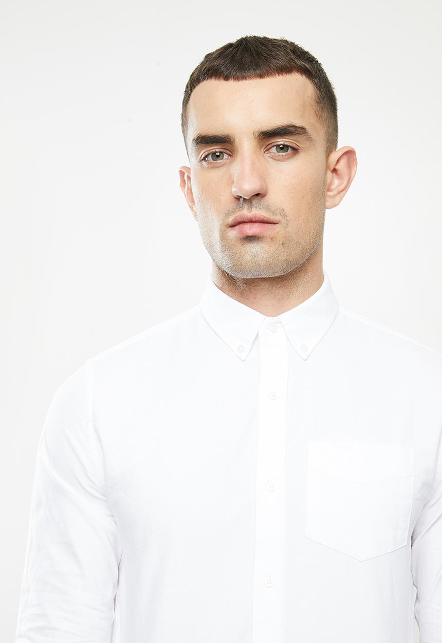 Superdry. - Classic university oxford - white