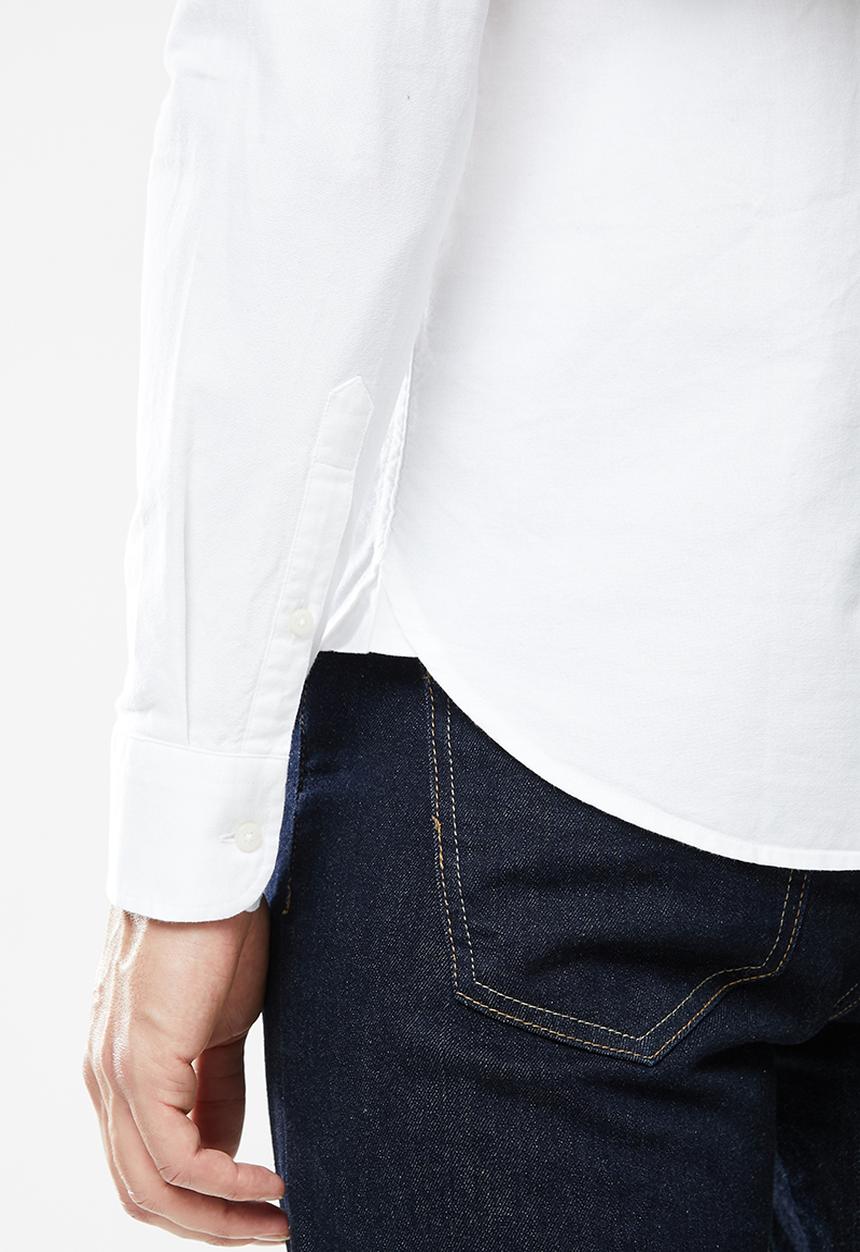 Superdry. - Classic university oxford - white